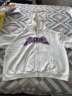 Triple 7 (Sevens Club) Looney Tunes Zip Up Hoodie Size M